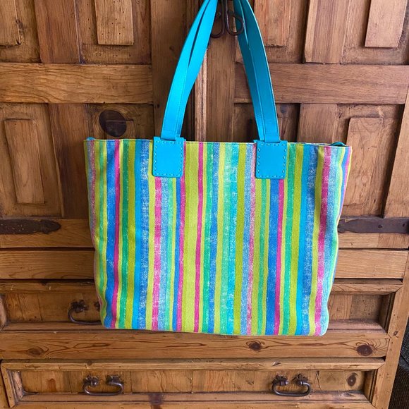 Sigrid Olsen Canvas Tote Bag - Picture 1 of 7